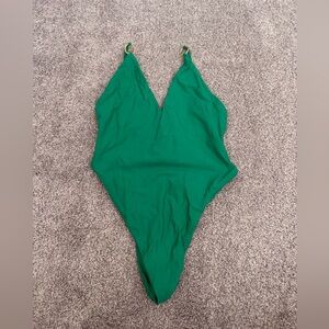 Farago the Label Kelly Green one piece swimsuit NEVER WORN with tag attached